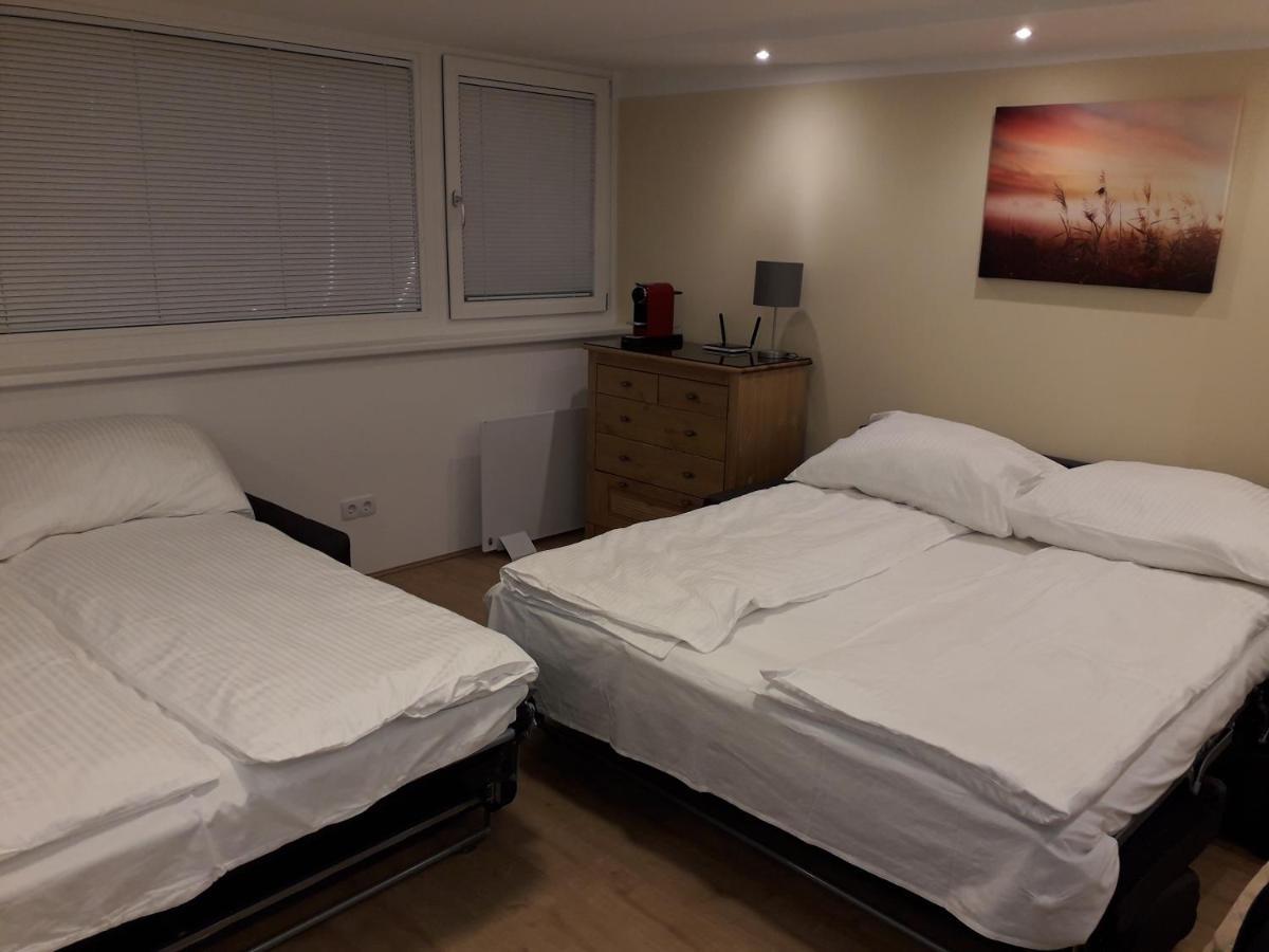 Ferienwohnung Cosy Flat In The Quiet Area With Own Garden, Free Parking And Direct Public Transport Link To The Centre Wien Exterior foto